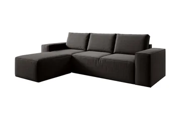 Kamli Sovesofa m. Divan med Oppbevaring - Brun - Møbler - Sofaer - Sovesofaer - Sovesofa divan