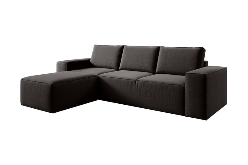 Kamli Sovesofa m. Divan med Oppbevaring - Brun - Møbler - Sofaer - Sovesofaer - Sovesofa divan