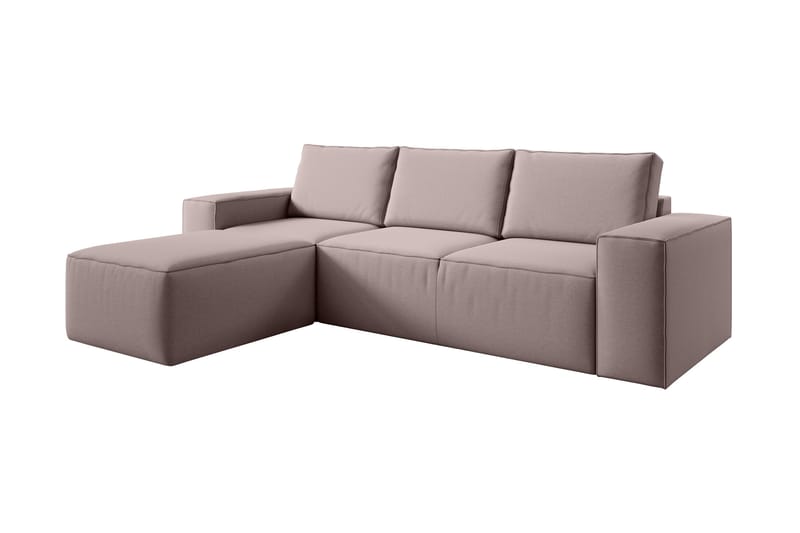 Kamli Sovesofa m. Divan med Oppbevaring - Grå - Møbler - Sofaer - Sovesofaer - Sovesofa divan