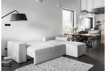 Kamli Sovesofa m. Divan med Oppbevaring - Grønn - Møbler - Sofaer - Sovesofaer - Sovesofa divan