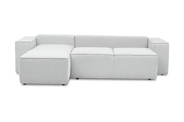 Kamli Sovesofa m. Divan med Oppbevaring - Lysegrå - Møbler - Sofaer - Sovesofaer - Sovesofa divan