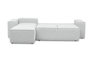 Kamli Sovesofa m. Divan med Oppbevaring - Lysegrå - Møbler - Sofaer - Sovesofaer - Sovesofa divan