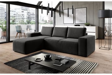 Kamli Sovesofa m. Divan med Oppbevaring - Mørkegrå - Møbler - Sofaer - Sovesofaer - Sovesofa divan