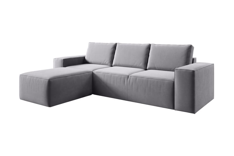 Kamli Sovesofa m. Divan med Oppbevaring - Mørkegrå - Møbler - Sofaer - Sovesofaer - Sovesofa divan