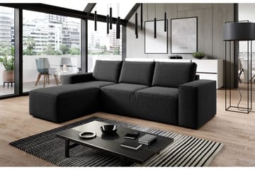 Kamli Sovesofa m. Divan med Oppbevaring - Mørkegrå - Møbler - Sofaer - Sovesofaer - Sovesofa divan