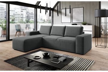 Kamli Sovesofa m. Divan med Oppbevaring - Mørkegrå - Møbler - Sofaer - Sovesofaer - Sovesofa divan