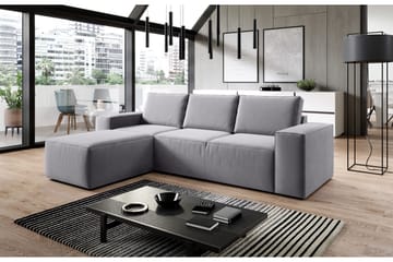 Kamli Sovesofa m. Divan med Oppbevaring - Mørkegrå - Møbler - Sofaer - Sovesofaer - Sovesofa divan