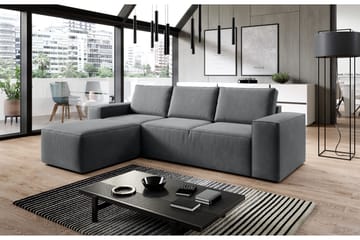 Kamli Sovesofa m. Divan med Oppbevaring - Mørkegrå - Møbler - Sofaer - Sovesofaer - Sovesofa divan