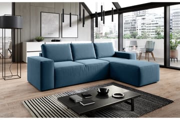 Kamli Sovesofa m. Divan med Oppbevaring - Turkis - Møbler - Sofaer - Sovesofaer - Sovesofa divan