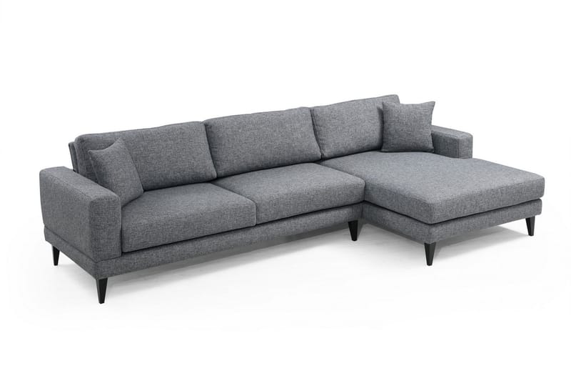 Katilaya Sovesofa med Divan Høyre - Grå - Møbler - Sofaer - Sovesofaer - Sovesofa divan