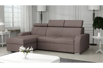 Lavona Divansofa Vendbar - Brun - Møbler - Sofaer - Sovesofaer - Sovesofa divan