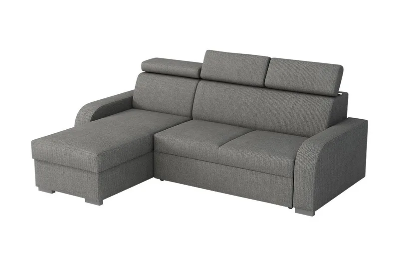 Lavona Divansofa Vendbar - Grå - Møbler - Sofaer - Sovesofaer - Sovesofa divan
