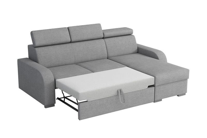 Lavona Divansofa Vendbar - Grå - Møbler - Sofaer - Sovesofaer - Sovesofa divan