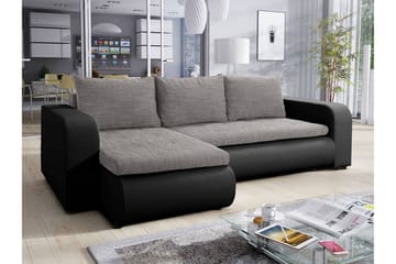 Lecanto Hjørnesovesofa - Grå - Møbler - Sofaer - Sovesofaer - Sovesofa divan