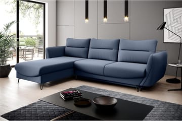 Lence Sovesofa m. Divan Oppbevaring - Lyseblå - Møbler - Sofaer - Sovesofaer - Sovesofa divan