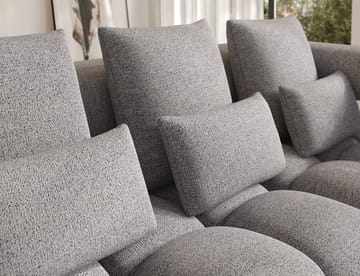 Levvi 3-seters boblete sovesofa med divan, høyre - Coralline 03 - Møbler - Sofaer - Sovesofaer - Sovesofa divan
