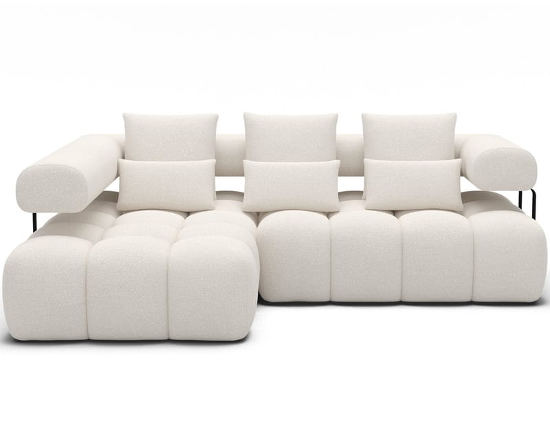 Levvi 3-seters Bubblig sovesofa med divan Venstre - Jaffray 01 - Møbler - Sofaer - Sovesofaer - Sovesofa divan