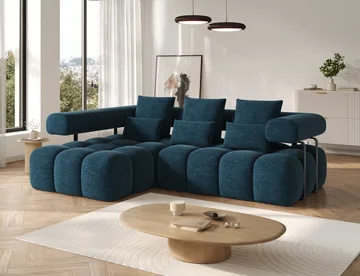 Levvi 3-seters Bubblig sovesofa med divan Venstre - Manhattan 40 - Møbler - Sofaer - Sovesofaer - Sovesofa divan