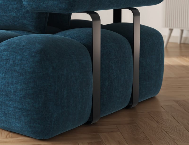 Levvi 3-seters Bubblig sovesofa med divan Venstre - Manhattan 40 - Møbler - Sofaer - Sovesofaer - Sovesofa divan