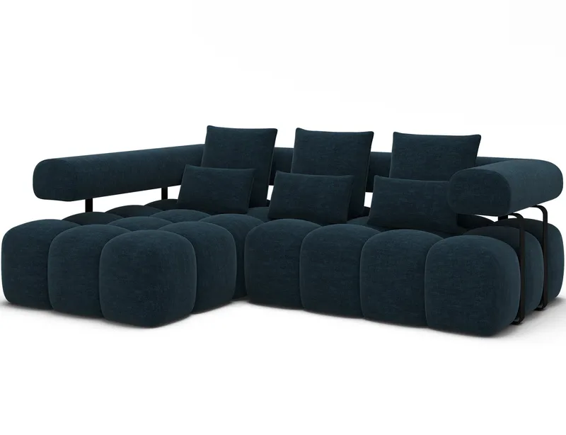 Levvi 3-seters Bubblig sovesofa med divan Venstre, Manhattan 40