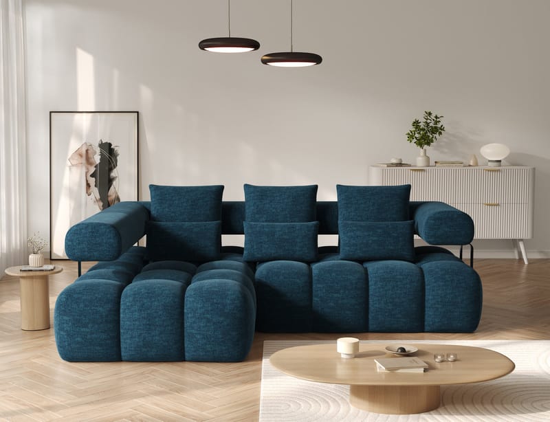 Levvi 3-seters Bubblig sovesofa med divan Venstre - Manhattan 40 - Møbler - Sofaer - Sovesofaer - Sovesofa divan