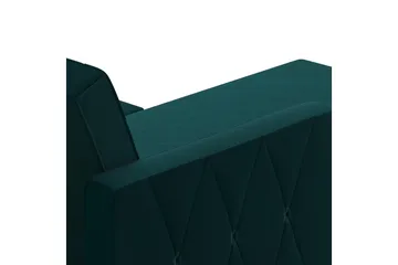 Liberty Divansovesofa Grønn - CosmoLiving - Møbler - Sofaer - Sovesofaer - Sovesofa divan