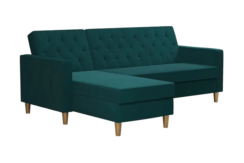 Liberty Divansovesofa Grønn - CosmoLiving - Møbler - Sofaer - Sovesofaer - Sovesofa divan