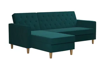 Liberty Divansovesofa Grønn - CosmoLiving - Møbler - Sofaer - Sovesofaer - Sovesofa divan