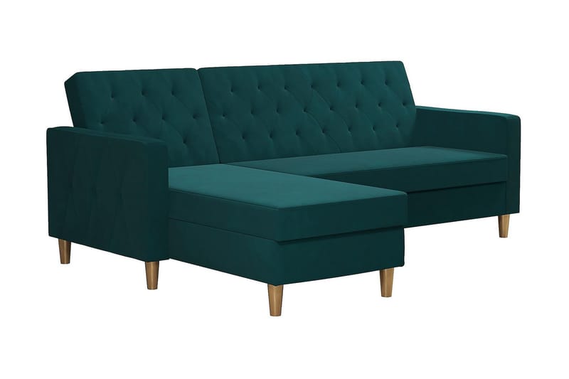 Liberty Divansovesofa Grønn - CosmoLiving - Møbler - Sofaer - Sovesofaer - Sovesofa divan