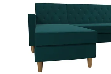 Liberty Divansovesofa Grønn - CosmoLiving - Møbler - Sofaer - Sovesofaer - Sovesofa divan