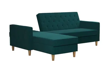 Liberty Divansovesofa Grønn - CosmoLiving - Møbler - Sofaer - Sovesofaer - Sovesofa divan