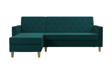 Liberty Divansovesofa Grønn - CosmoLiving - Møbler - Sofaer - Sovesofaer - Sovesofa divan