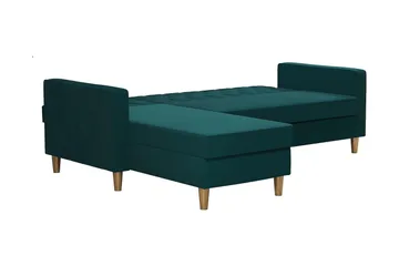 Liberty Divansovesofa Grønn - CosmoLiving - Møbler - Sofaer - Sovesofaer - Sovesofa divan