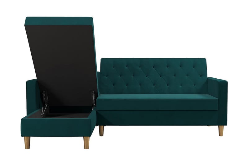 Liberty Divansovesofa Grønn - CosmoLiving - Møbler - Sofaer - Sovesofaer - Sovesofa divan