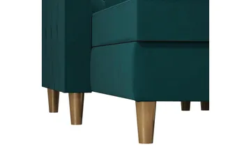 Liberty Divansovesofa Grønn - Møbler - Sofaer - Sovesofaer - Sovesofa divan