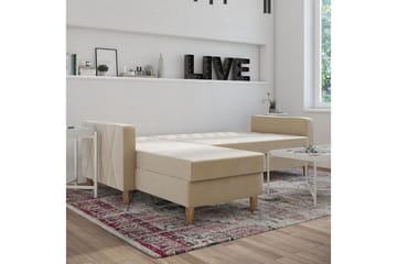 Liberty Divansovesofa Hvit - Møbler - Sofaer - Sovesofaer - Sovesofa divan
