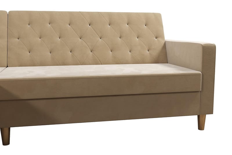 Liberty Divansovesofa Hvit - Møbler - Sofaer - Sovesofaer - Sovesofa divan
