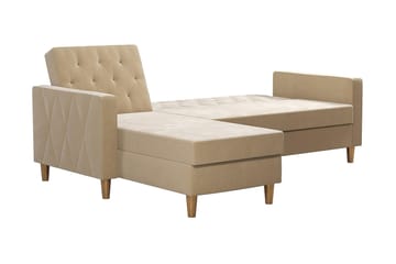 Liberty Divansovesofa Hvit - Møbler - Sofaer - Sovesofaer - Sovesofa divan