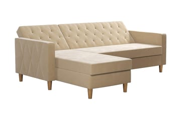 Liberty Divansovesofa Hvit - Møbler - Sofaer - Sovesofaer - Sovesofa divan
