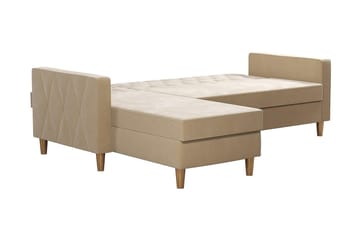 Liberty Divansovesofa Hvit - Møbler - Sofaer - Sovesofaer - Sovesofa divan