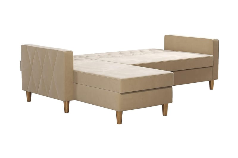 Liberty Divansovesofa Hvit - Møbler - Sofaer - Sovesofaer - Sovesofa divan