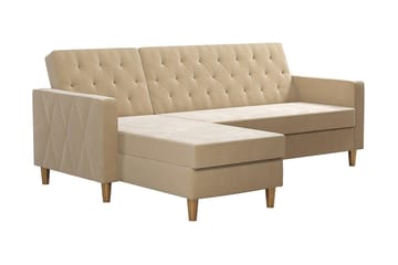 Liberty Divansovesofa Hvit - Møbler - Sofaer - Sovesofaer - Sovesofa divan