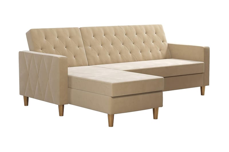 Liberty Divansovesofa Hvit - Møbler - Sofaer - Sovesofaer - Sovesofa divan