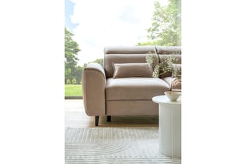 Manni 3-seters Sovesofa m. Divan med Oppbevaring - Lys grå - Møbler - Sofaer - Sovesofaer - Sovesofa divan