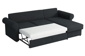 Monaco Hjørnesofa - Blå - Møbler - Sofaer - Sovesofaer - Sovesofa divan