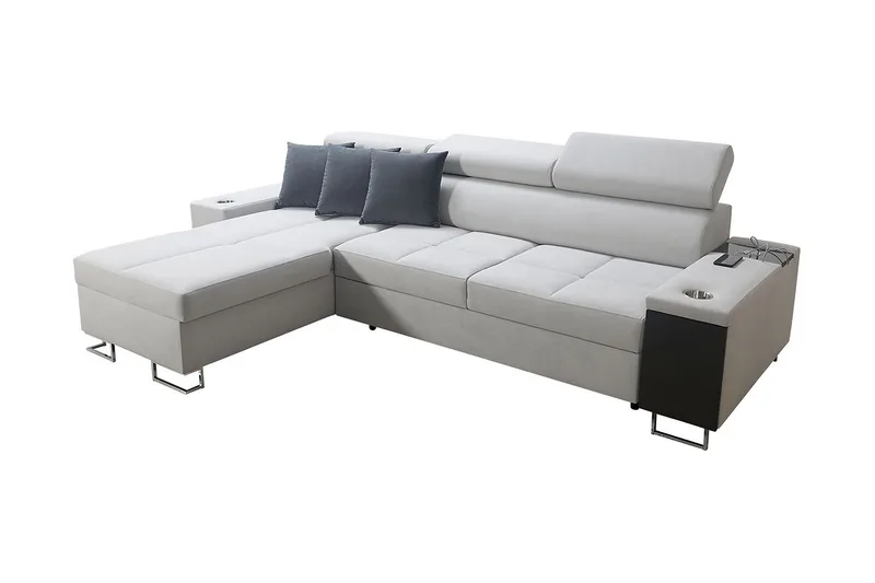 Morenia 4-seters Hjørnesovesofa Venstre, Hvit