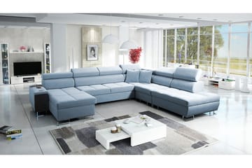 Morenia Sovesofa m. Divan og Sjeselong - Møbler - Sofaer - Sovesofaer - Sovesofa divan