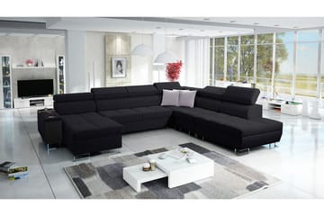 Morenia Sovesofa m. Divan og Sjeselong - Møbler - Sofaer - Sovesofaer - Sovesofa divan