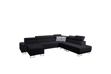 Morenia Sovesofa m. Divan og Sjeselong - Møbler - Sofaer - Sovesofaer - Sovesofa divan