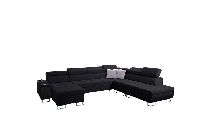 Morenia Sovesofa m. Divan og Sjeselong - Møbler - Sofaer - Sovesofaer - Sovesofa divan